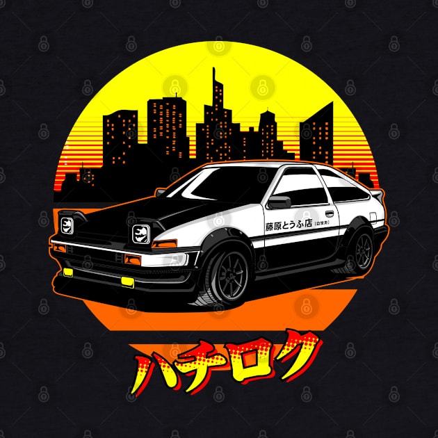 Toyota AE 86 Takumi Tofu by aredie19